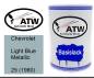 Preview: Chevrolet, Light Blue Metallic, 25 (1980): 500ml Lackdose, von ATW Autoteile West.